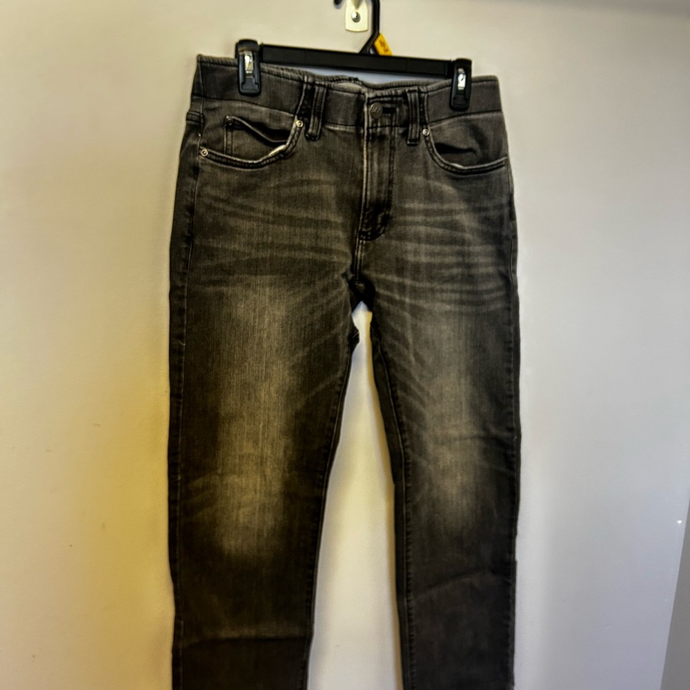Lee Men’s Slim Fit Jeans Black Faded Wash Size 30x30